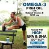 Omega-3 Fish Oil Capsules – 1250mg | Single Strength - Image 2