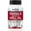 Krill Oil Omega 3 Supplement with Vitamin D3_500 MG_ 60 Capsule_Product Images_Main