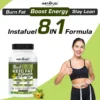 8in1 Plant Based Keto Fat Burner for Men & Women | Weight Management Supplement with Garcinia Cambogia, Green Coffee Bean, Green Tea, Coleus, Apple Cider Vinegar - Image 4