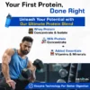 Beginner's ADVANCED Whey Protein - 15g Protein with 21 Vitamins & Minerals | Enzyme Technology | Muscle Growth & Recovery - Image 5