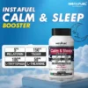 Calm & Sleep Booster Supplement - 60 Capsules - Image 2