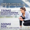 Joint Support Supplement | Glucosamine, Chondroitin, MSM, Boswellia Serrata, Vitamin K2-7, Hyaluronic Acid | Joint Care, Cartilage Support, Bone Health & Mobility - Image 5