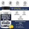 Triple Strength 3x Omega 3 Fish Oil-1250mg, EPA-540mg, DHA-360mg - Image 6
