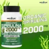 Instafuel Organic Spirulina Capsules - 2000mg | Natural Green Superfood, Rich in Antioxidants | Boosts Energy, Immunity, Detox & Weight Management Supplements for Men & Women - Image 4