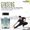Triple Ginseng Root | Korean, American & Siberian Ginseng Supplement - Image 4