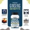 Triple Ginseng Root | Korean, American & Siberian Ginseng Supplement - Image 6